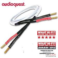 AudioQuest SLiP-DB 14/2 Speaker Wire – with gold banana