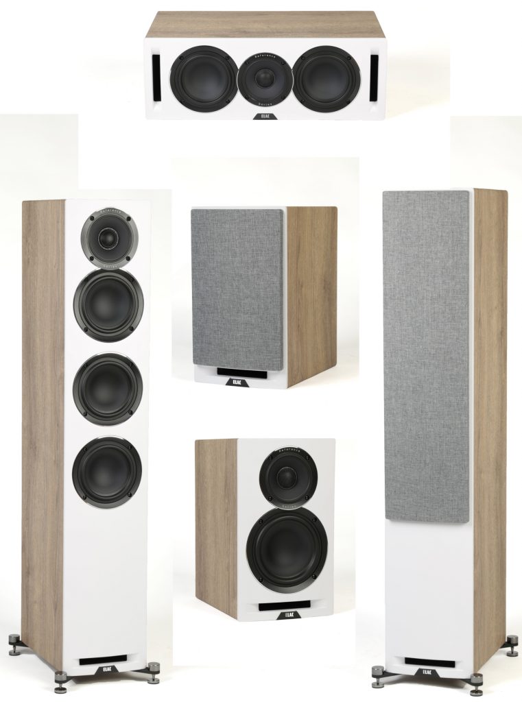 ELAC UniFi Reference AV Speaker PACK 5.0 – White – Tonezone Audio
