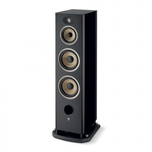 focal Aria Evo X N°4 3-way floor-standing speaker – hg black