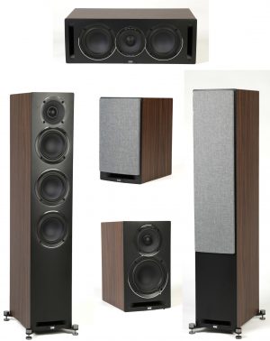 ELAC UniFi Reference AV Speaker PACK 5.0 – WALNUT