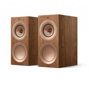 KEF R3 META Three-way bookshelf speaker – walnut