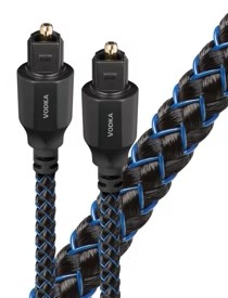 audioquest  Vodka Optical  Toslink Fiber-Optic Cable + Mini-Adaptor 1.5 m