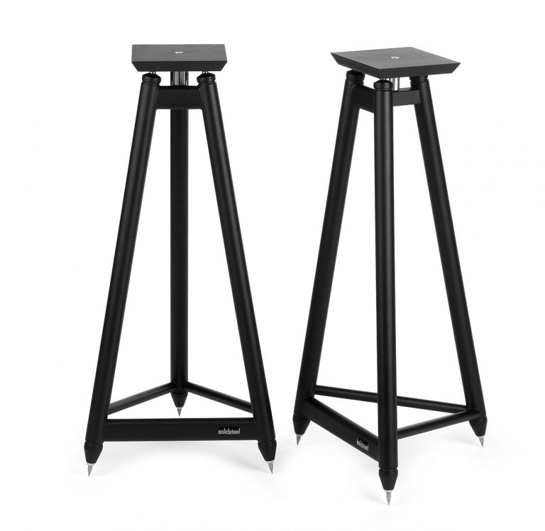solidsteel SS7 Loudspeaker Stands – BLACK – Tonezone Audio