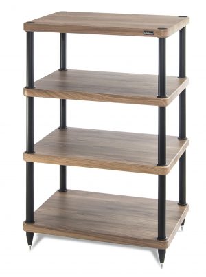 solidsteel S3-4 – walnut Reference Hi-Fi Rack